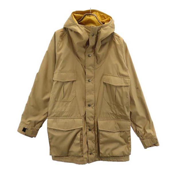 Eddie Bauer エディーバウアー 80s 黒タグ ヴィンテージ フーディジャケット S ブラウン系 メンズ