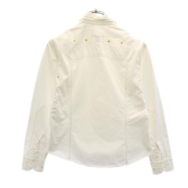 Nigel Cabourn ナイジェルケーボン 長袖 コットンシャツ 8 ホワイト系 レディース