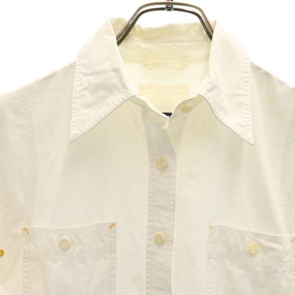 Nigel Cabourn ナイジェルケーボン 長袖 コットンシャツ 8 ホワイト系 レディース