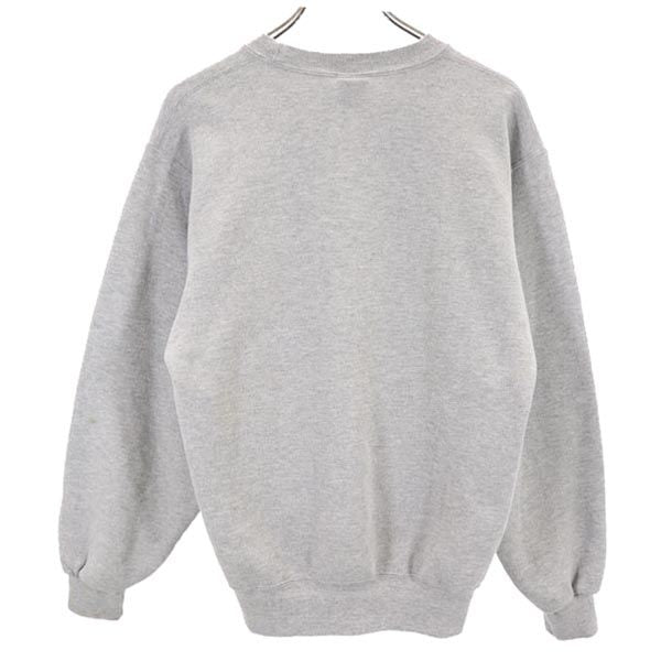 SOFFE M.J.ソフィー 80s USA製 ヴィンテージ USMC 長袖 トレーナー S グレー系 裏起毛 スウェット メンズ