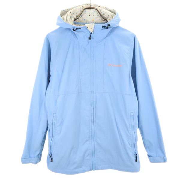 Columbia コロンビア アウトドア 長袖 ジップパーカー L ブルー系 メンズ