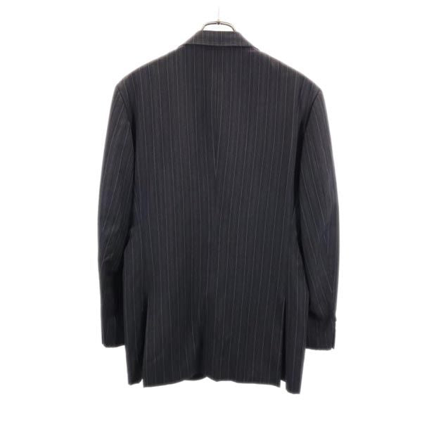Polo by Ralph Lauren ポロバイラルフローレン 日本製 ウール ストライプ 長袖 テーラードジャケット C96-W84-T180 グレー系 メンズ
