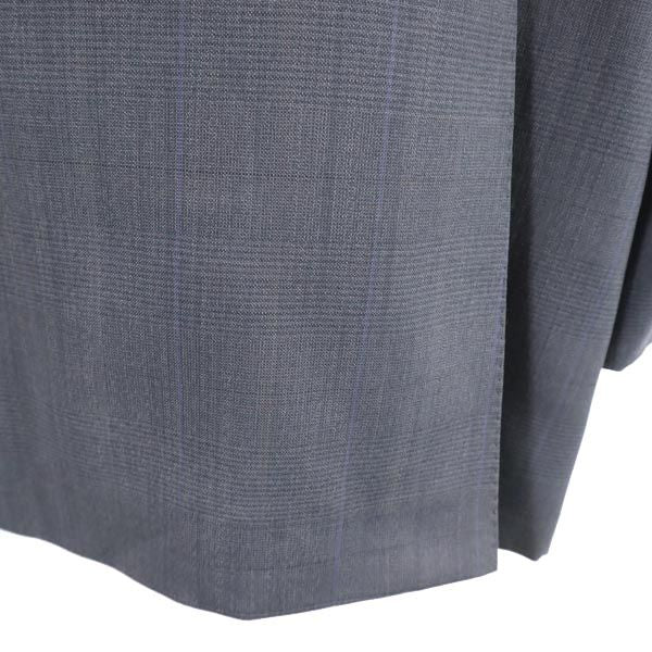 Burberrys バーバリーズ 90s ウール100% オールド チェック 長袖 テーラードジャケット 82-80-170 グレー系 メンズ