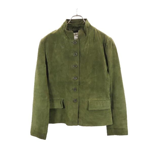 Chadwick's チャドウィック 90s オールド レザージャケット 16 グリーン系 レディース