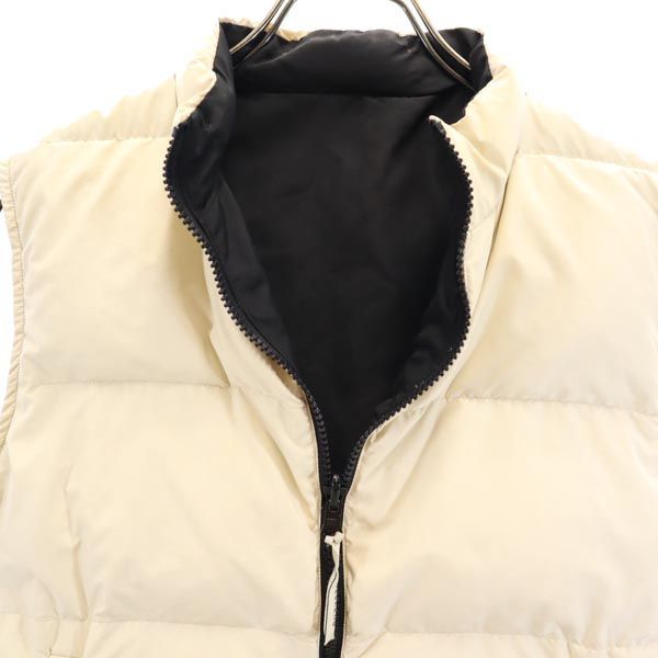 WEEKENDS ウィークエンド リバーシブル 中綿 ベスト 40 ベージュ/黒 レディース