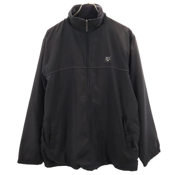 エムシーエム ブルゾン L ブラック MCM 裏フリース メンズ