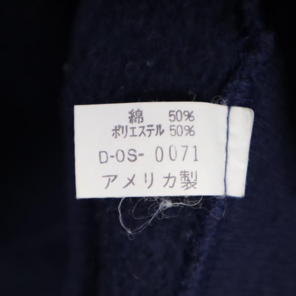 Lee リー 90s USA製 オールド 長袖 プルオーバー パーカー L ネイビー レディース