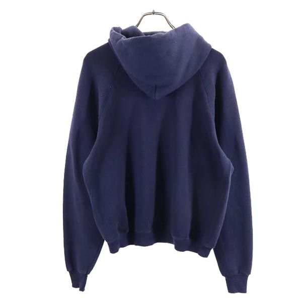 Lee リー 90s USA製 オールド 長袖 プルオーバー パーカー L ネイビー レディース