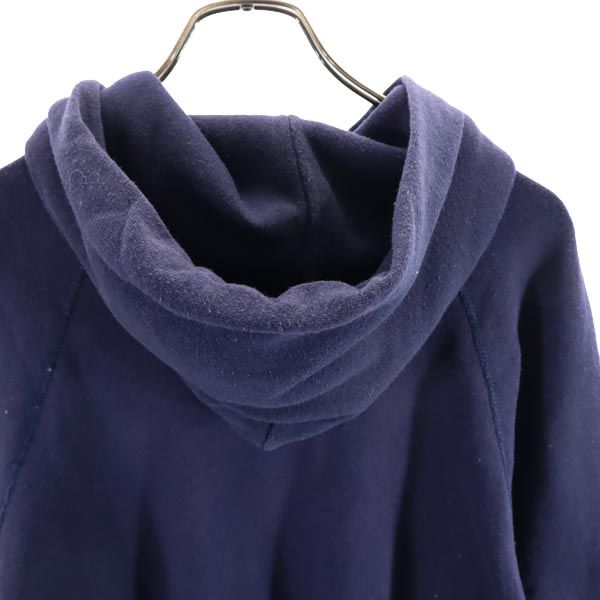 Lee リー 90s USA製 オールド 長袖 プルオーバー パーカー L ネイビー レディース