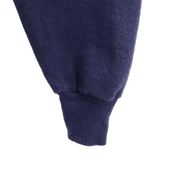 Lee リー 90s USA製 オールド 長袖 プルオーバー パーカー L ネイビー レディース