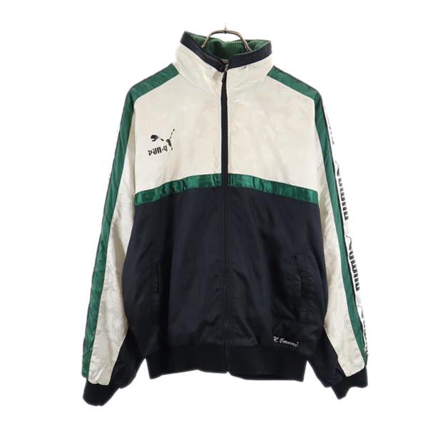 PUMA プーマ 90s オールド ヒットユニオン性 ナイロンジャケット ホワイト系 裏メッシュ メンズ