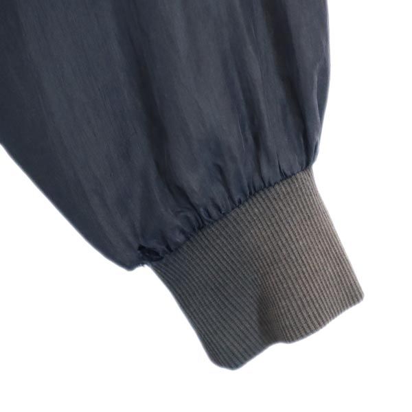 SILK CLUB シルククラブ シルク ブルゾン FF1 ネイビー メンズ