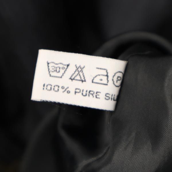 SILK CLUB シルククラブ シルク ブルゾン FF1 ネイビー メンズ