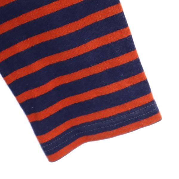 ORCIVAL オーシバル フランス製 ボーダー柄 7分袖 Tシャツ 2 ネイビー カットソー レディース