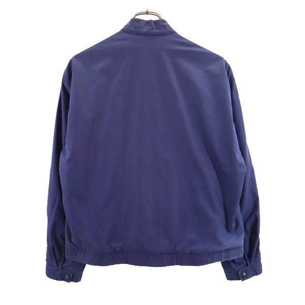 Dunhill ダンヒル 80s 90s オールド 長袖 スタンドカラー ジャケット ネイビー系 メンズ