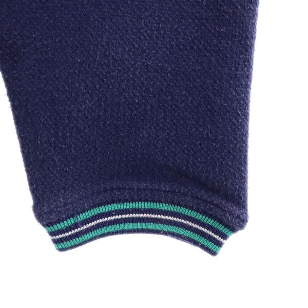 VISION ビジョン 長袖 Vネック セーター L ネイビー系 ニット メンズ