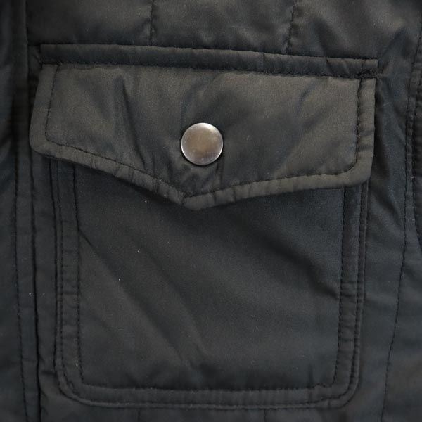 FIRSTDOWN ファーストダウン キルティングジャケット M ブラック メンズ