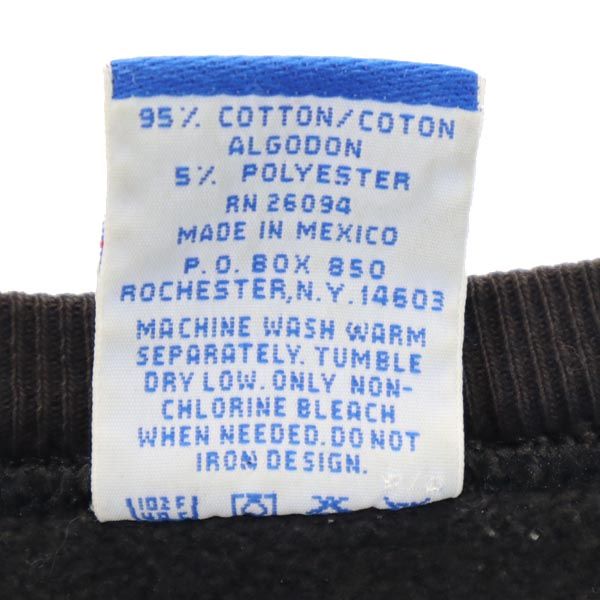 Champion チャンピオン スウェット トレーナー L ブラック メンズ