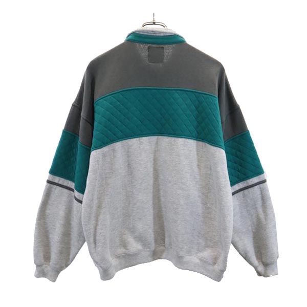 GREENLINE INTERNATIONAL グリーンライン インターナショナル 90s オールド 長袖 スウェット トレーナー グレー メンズ