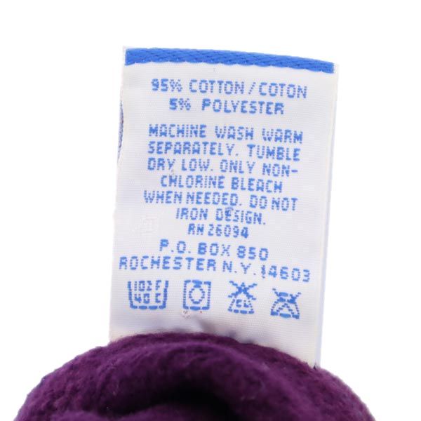 Champion チャンピオン 90s USA製 オールド 長袖 トレーナー L パープル系 裏起毛 メンズ