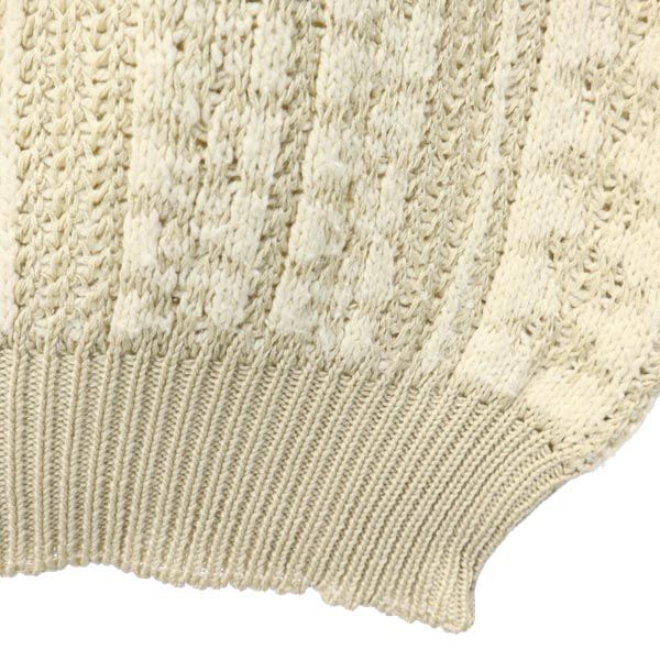 GIVENCHY ジバンシィ イタリア製 シルクブレンド 長袖 ニット セーター 50 ベージュ メンズ