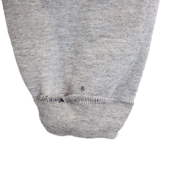 TOMMY HILFIGER トミーヒルフィガー オールド USA製 長袖 スウェット トレーナー M グレー 裏起毛 メンズ