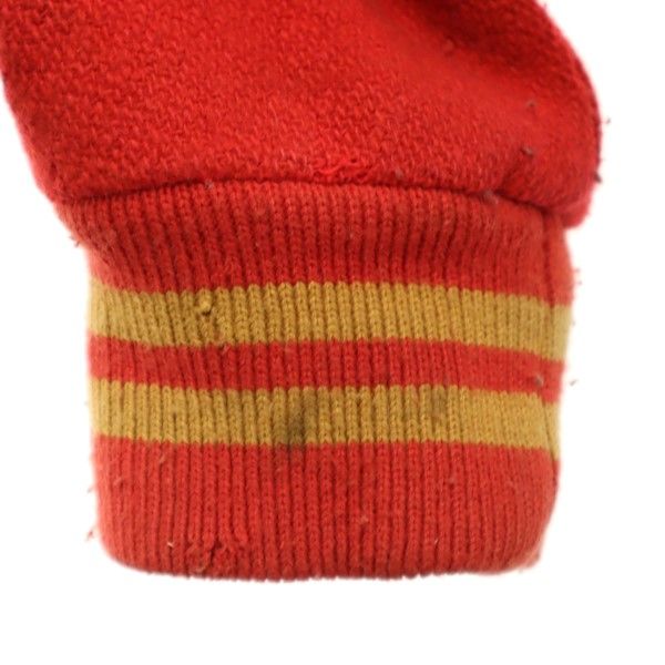 長袖 スタジャン M レッド系 メンズ