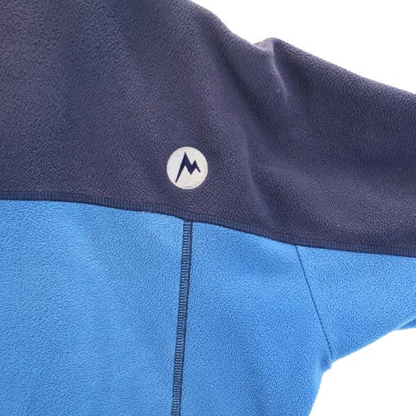 マーモット アウトドア 長袖 フリースジャケット M ブルー系 MARMOT メンズ