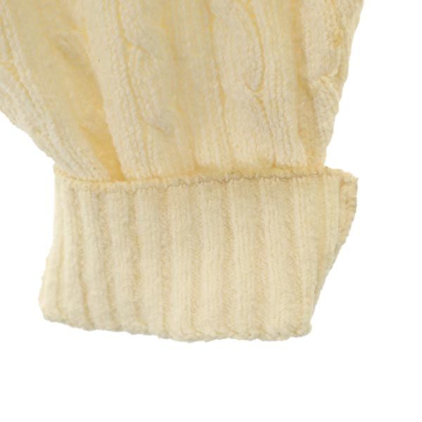 TOMMY HILFIGER トミーヒルフィガー 90s オールド フラッグタグ 長袖 コットン セーター XL アイボリー ニット メンズ