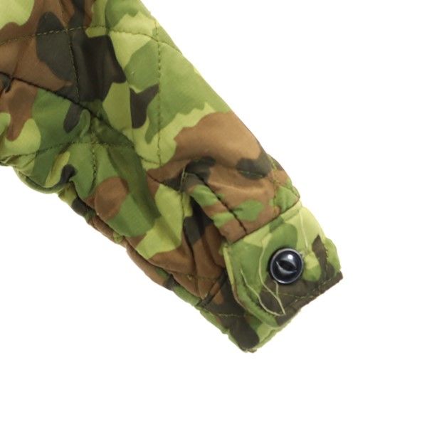 ブリーズ ベトジャン 復刻 迷彩柄 キルティングジャケット 80 カーキ系 BREEZE キッズ