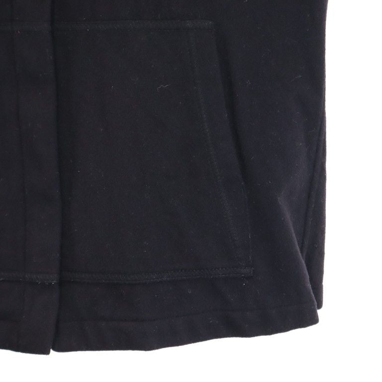 Banana Republic バナナリパブリック 長袖 ウールブレンド ジップパーカー S 黒 レディース