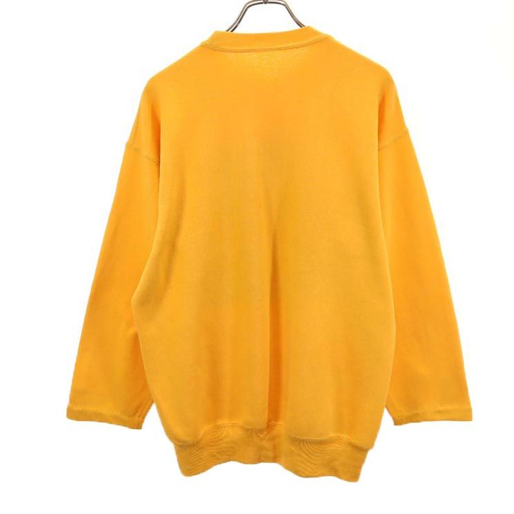 ハンナバーベラ 90s 長袖 スウェット トレーナー イエロー系 Hanna-Barbera ケンケン メンズ