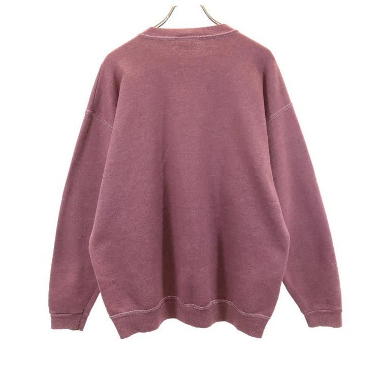 オニータ 長袖 スウェット トレーナー XL 紫系 ONEITA メンズ