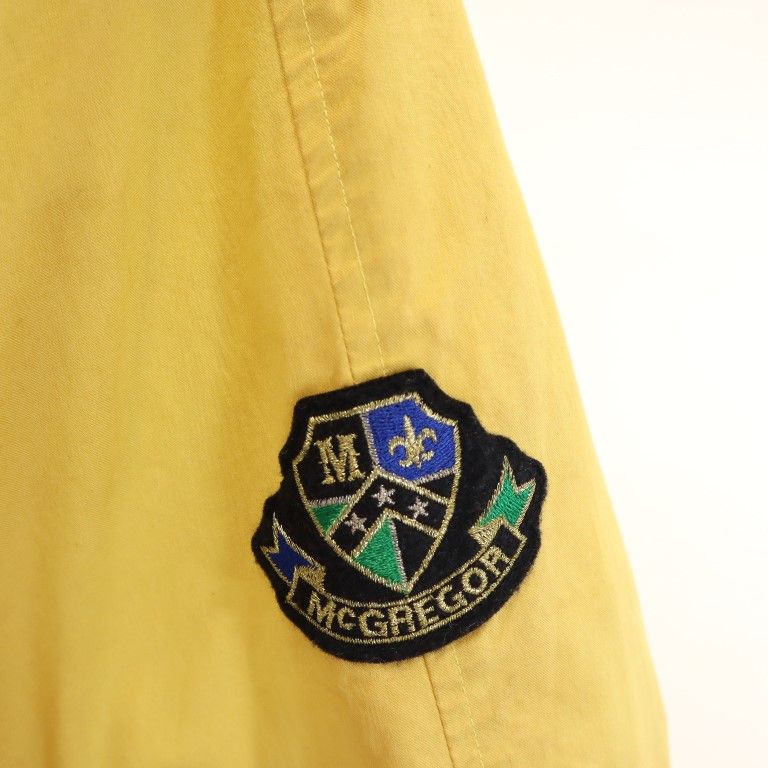 McGregor マックレガー 日本製 中綿ジャケット L イエロー レディース