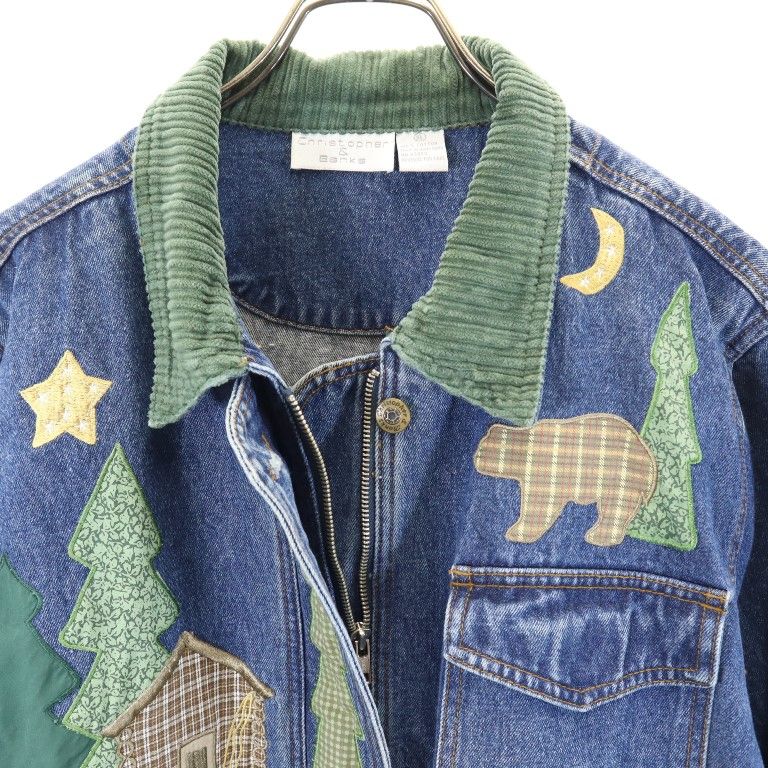 クリストファーアンドバンクス デニムジャケット XL Christopher&Banks メンズ