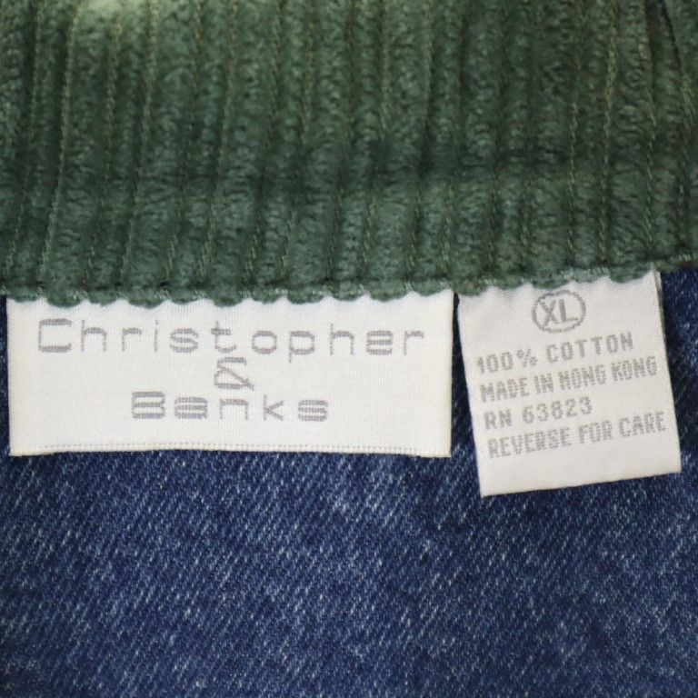 クリストファーアンドバンクス デニムジャケット XL Christopher&Banks メンズ