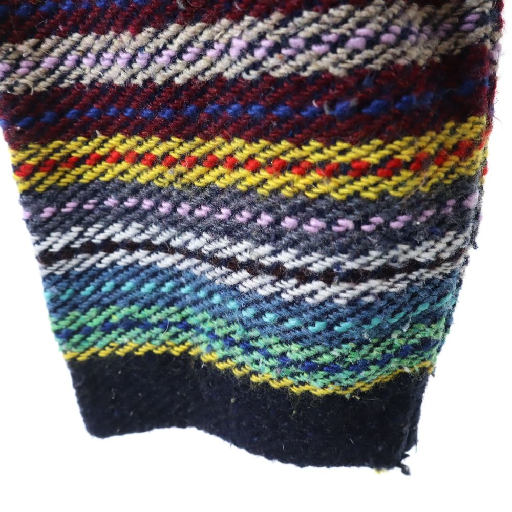 TACOJOES メキシカン 総柄 長袖 ウールブレンド パーカー TACOJOES プルオーバー メンズ