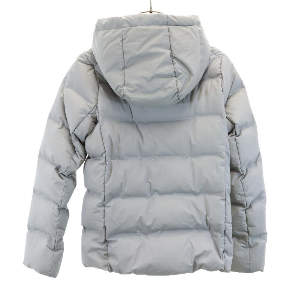 UNIQLO ユニクロ シームレス ダウンジャケット M グレー フード レディース