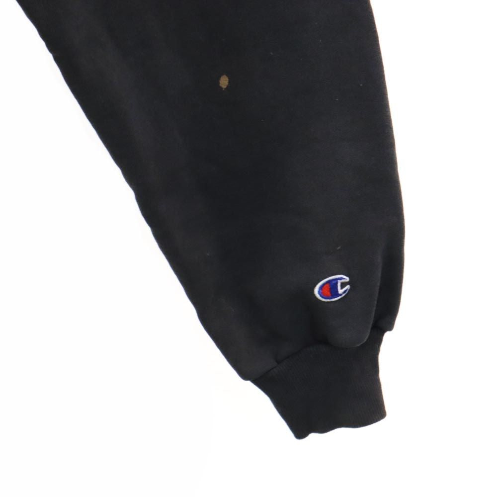 チャンピオン 長袖 トレーナー L ブラック系 Champion スウェット 裏起毛 メンズ