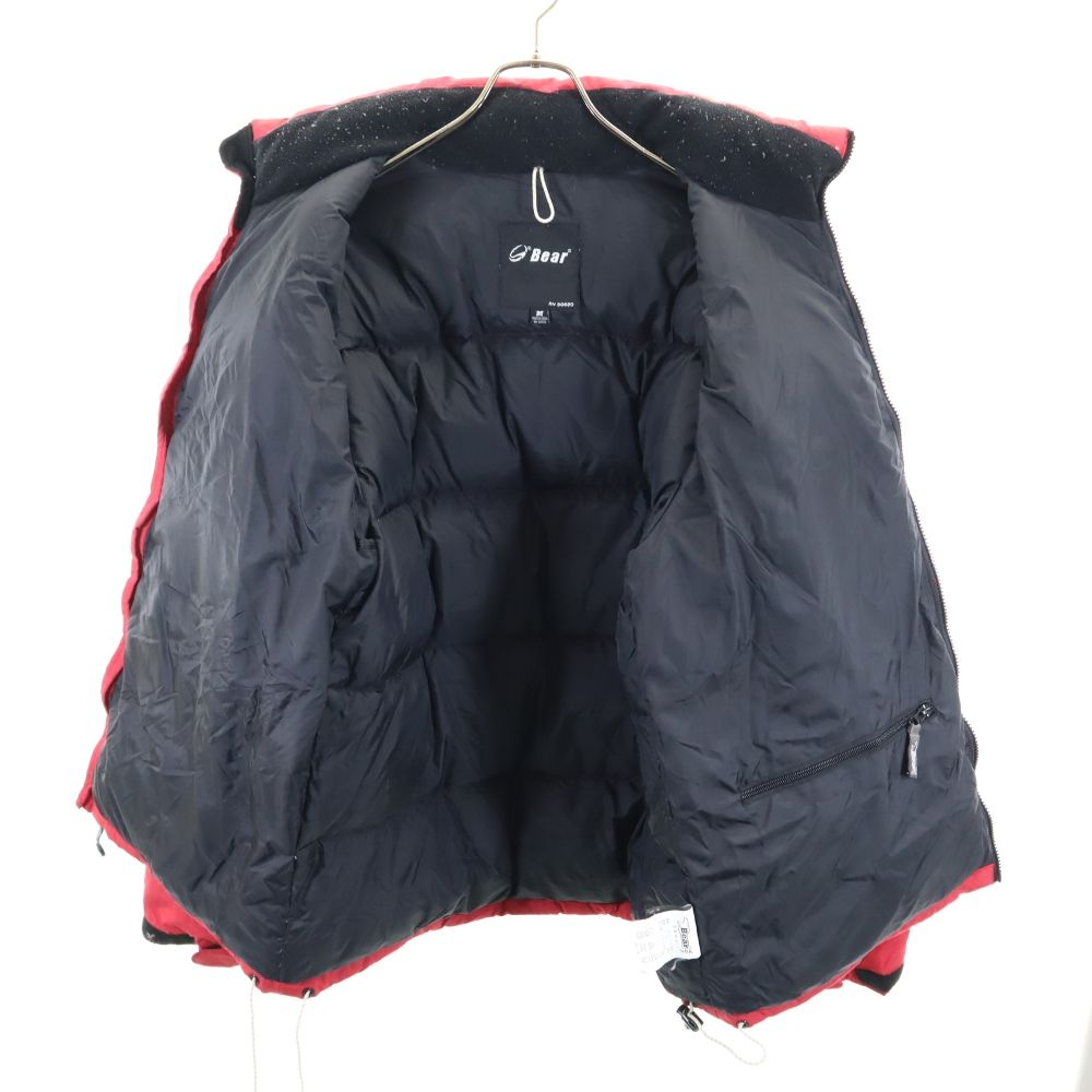 Bear ベアー ダウンジャケット M レッド メンズ