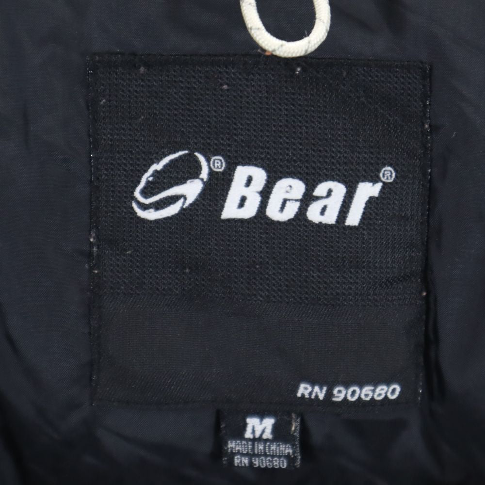 Bear ベアー ダウンジャケット M レッド メンズ