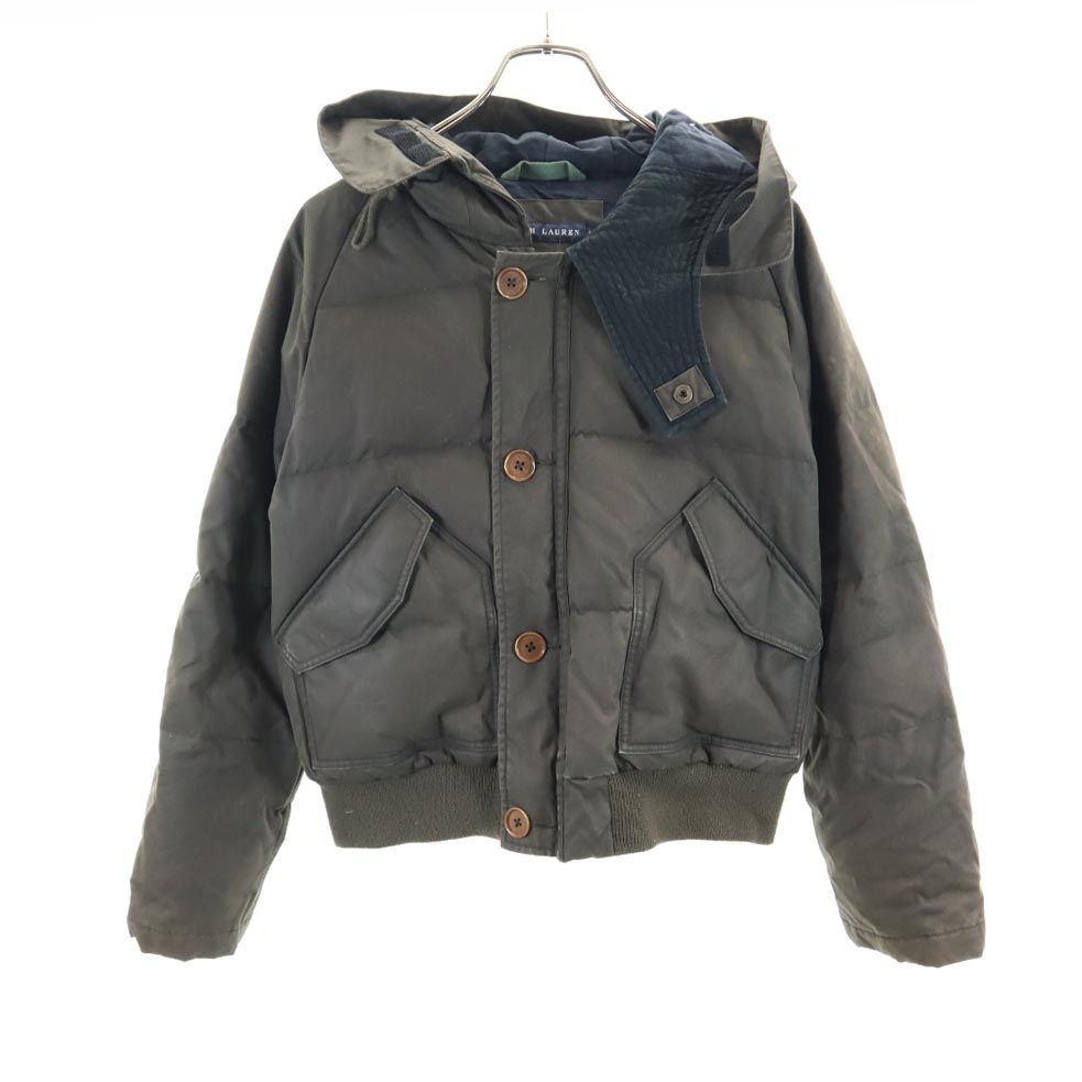 RALPH LAUREN ラルフローレン ダウンジャケット 11 ブラウン系 フード レディース