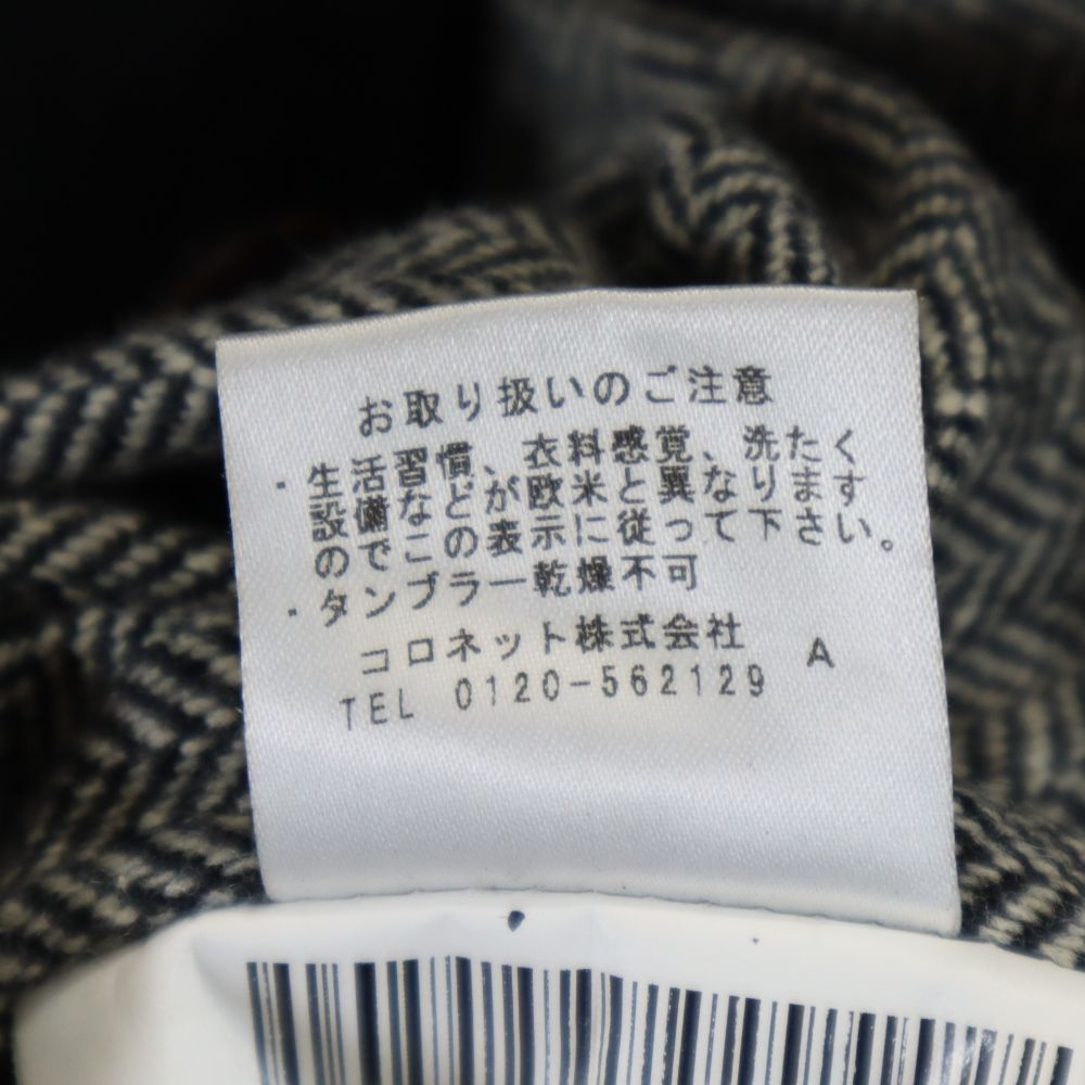 ミラショーン イタリア製 キルティングジャケット 48 ブラック系 mila schon メンズ