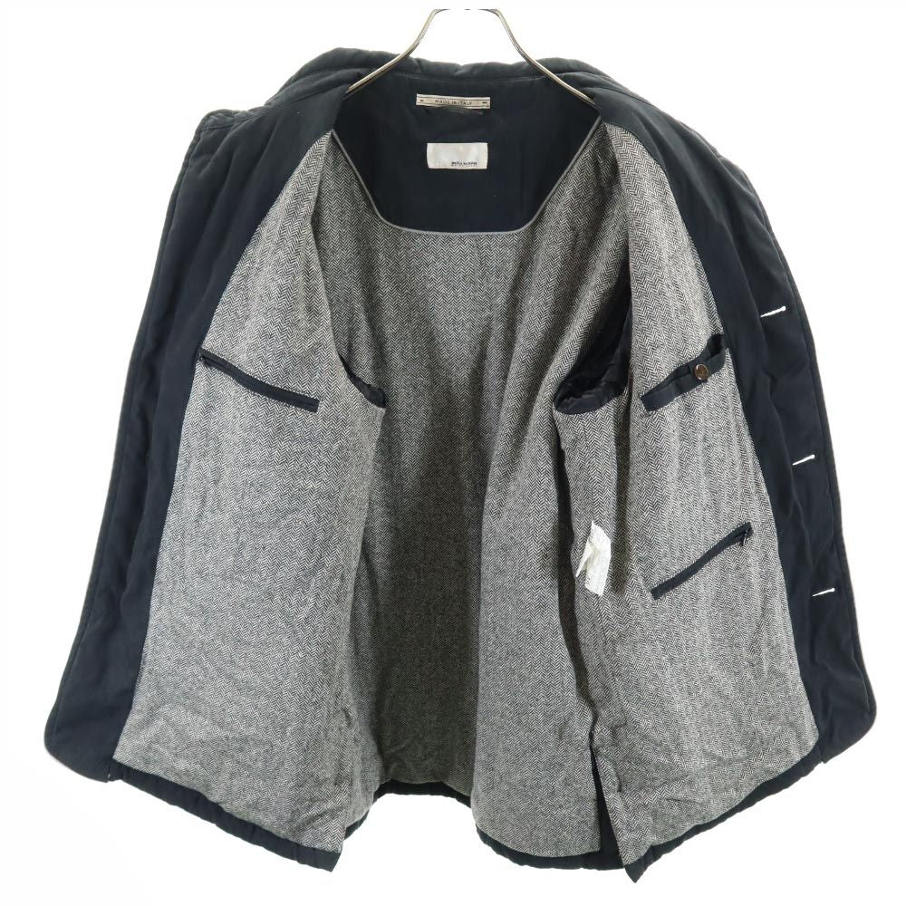 ミラショーン イタリア製 キルティングジャケット 48 ブラック系 mila schon メンズ