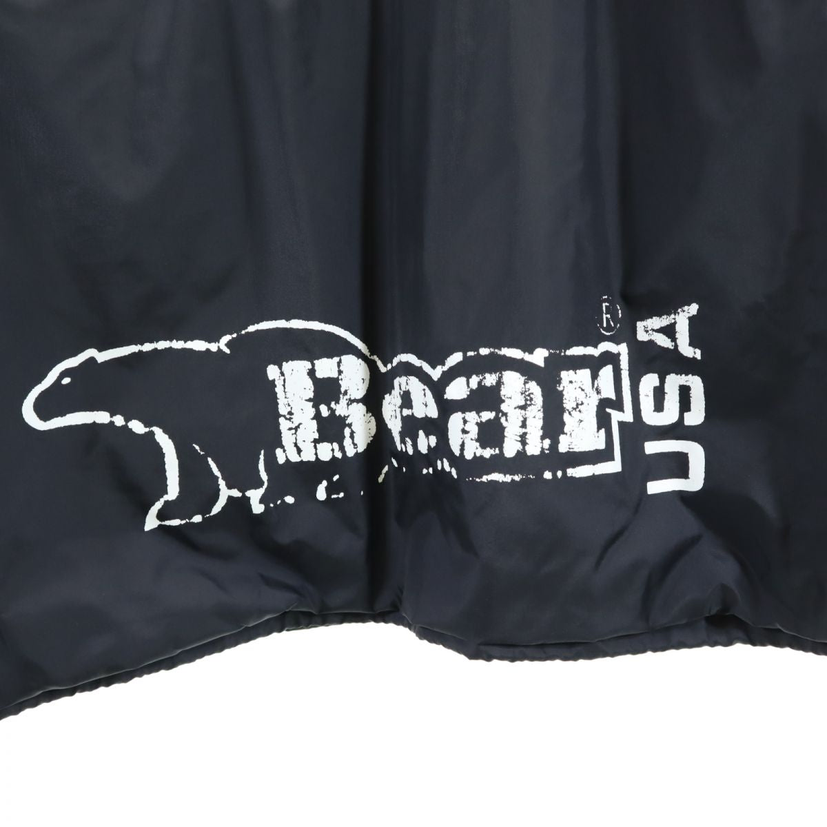 Bear ベアー ナイロンジャケット M 黒 裏トリコット メンズ