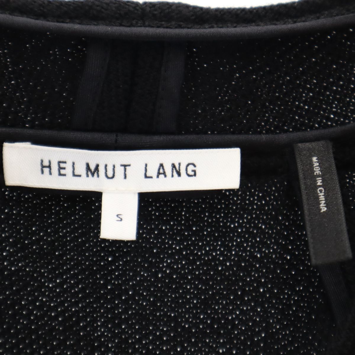 HELMUT LANG ヘルムートラング 長袖 ウールジャケット S ブラック系 レディース
