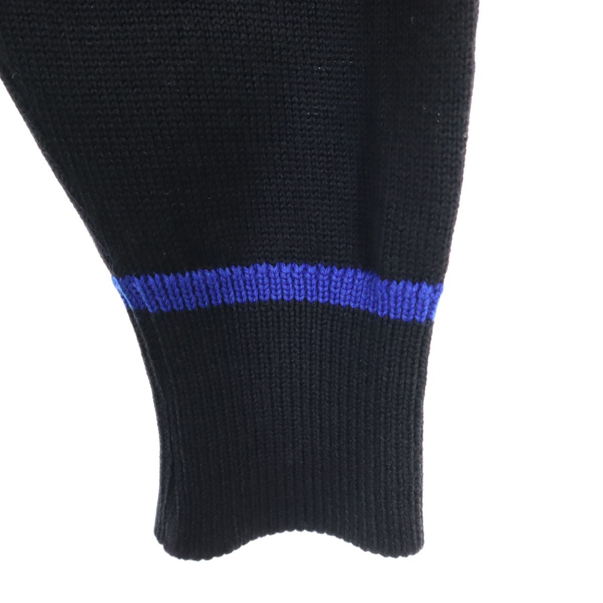 YVES SAINT LAURENT イヴサンローラン 90s オールド 長袖 ニット カーディガン 黒系 レディース