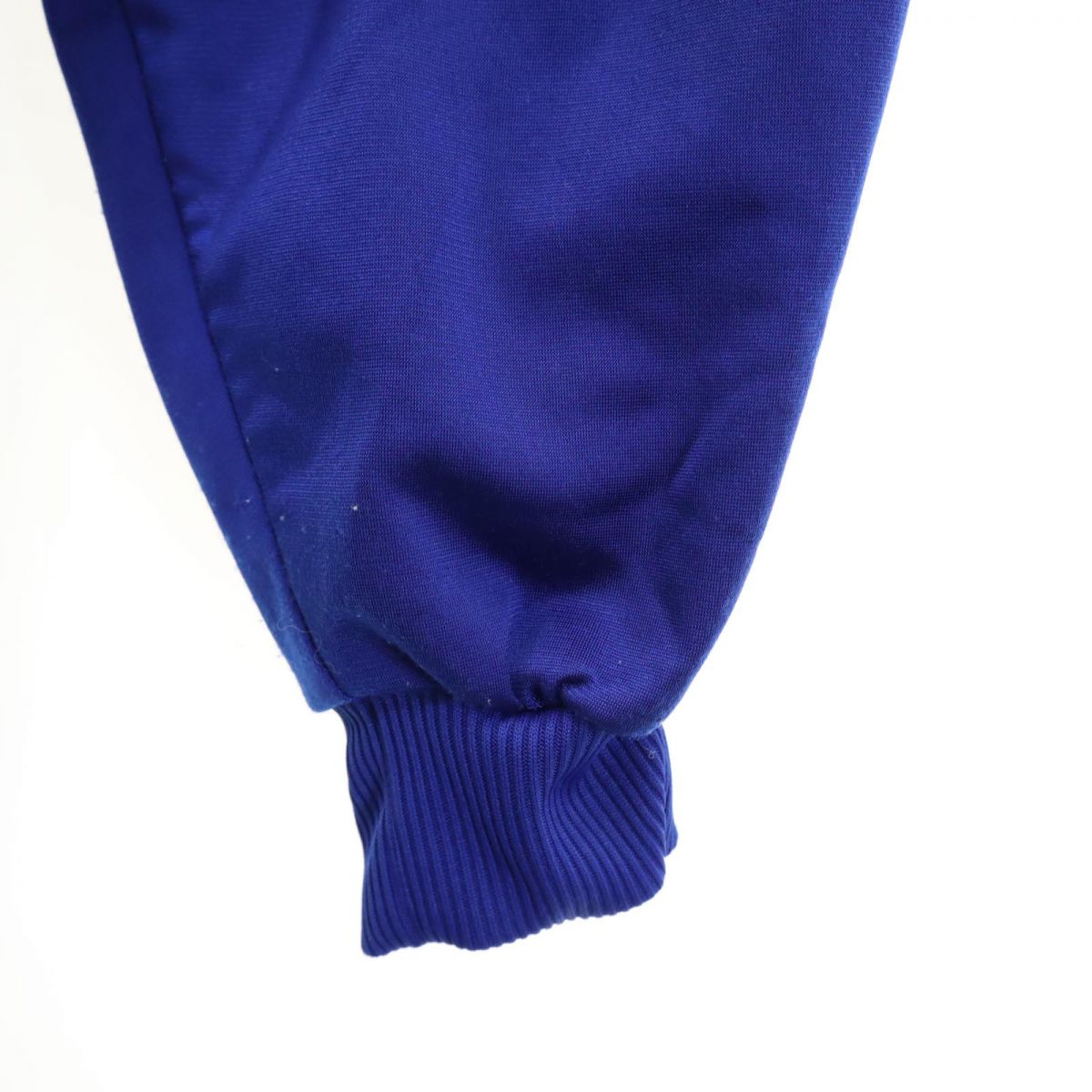 アディダス 80s ヴィンテージ トレフォイルロゴ トレーニング 長袖 トラックジャケット M ブルー系 adidas メンズ