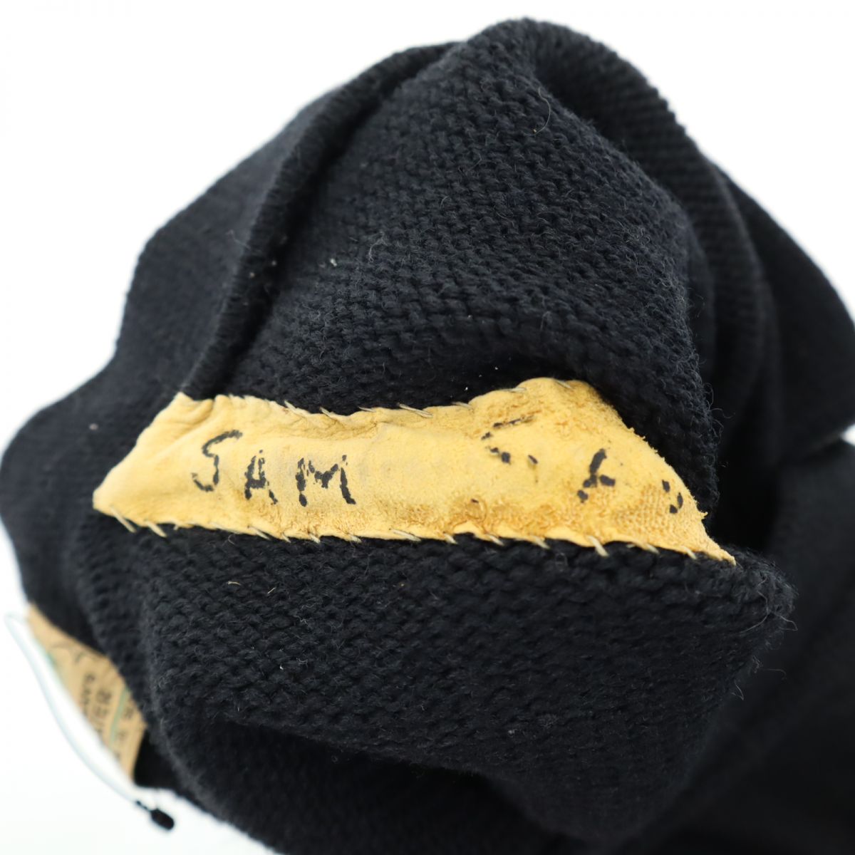 OCTONEK オクトネック 70s ヴィンテージ レタードカーディガン 長袖 ニット カーディガン ブラック メンズ