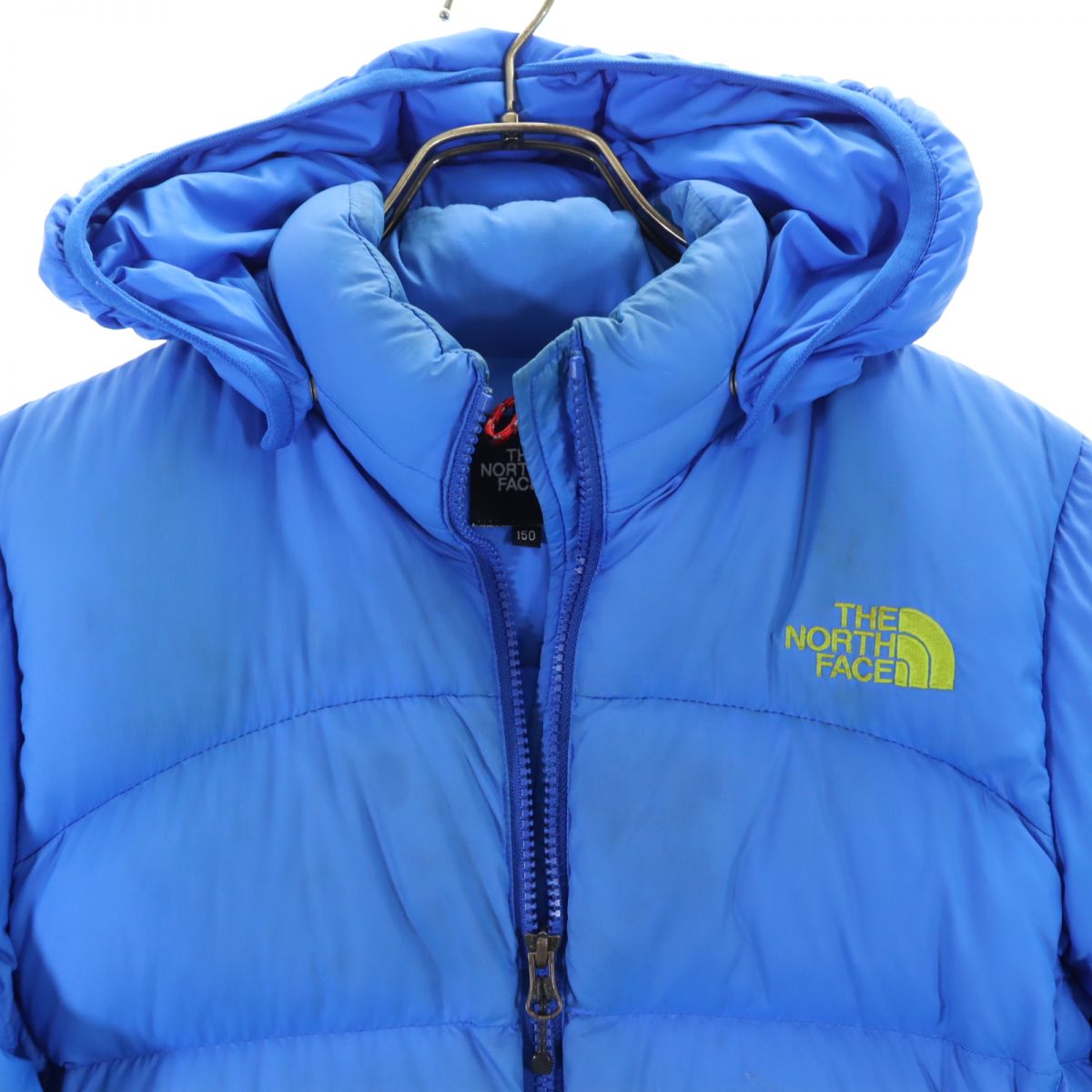 ノースフェイス NDJ91503 アウトドア ダウンジャケット 150 水色系 THE NORTH FACE キッズ